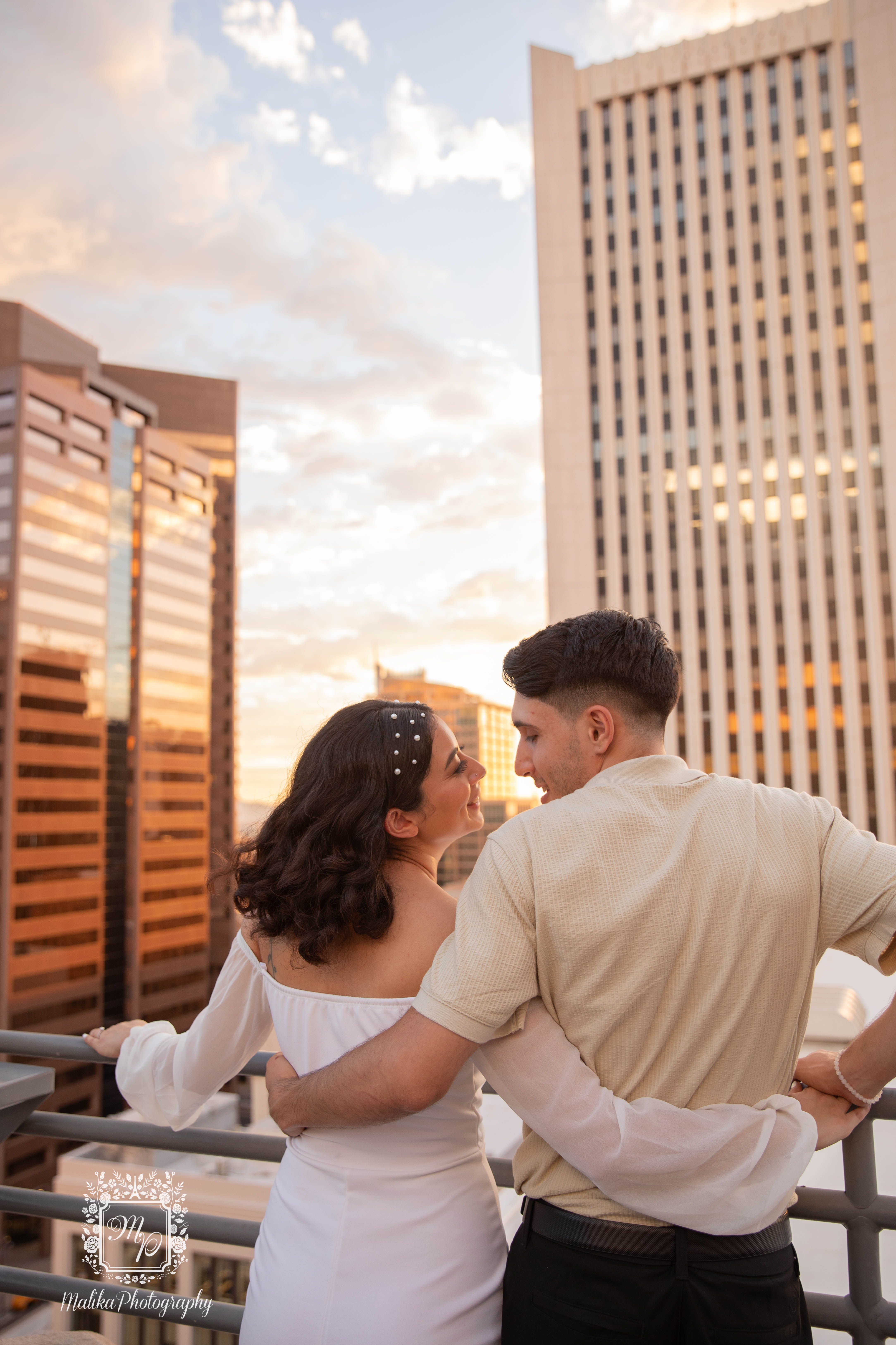 Leo & Soraya’s Downtown Phoenix Engagement